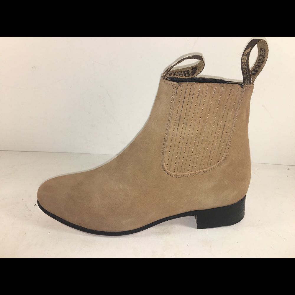 Men’s half boot Nubuck Suede Botin Charro